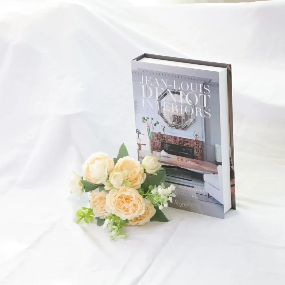 NEW Luxury Decoration Coffee Table Fashion Art Faux Book Storage Box